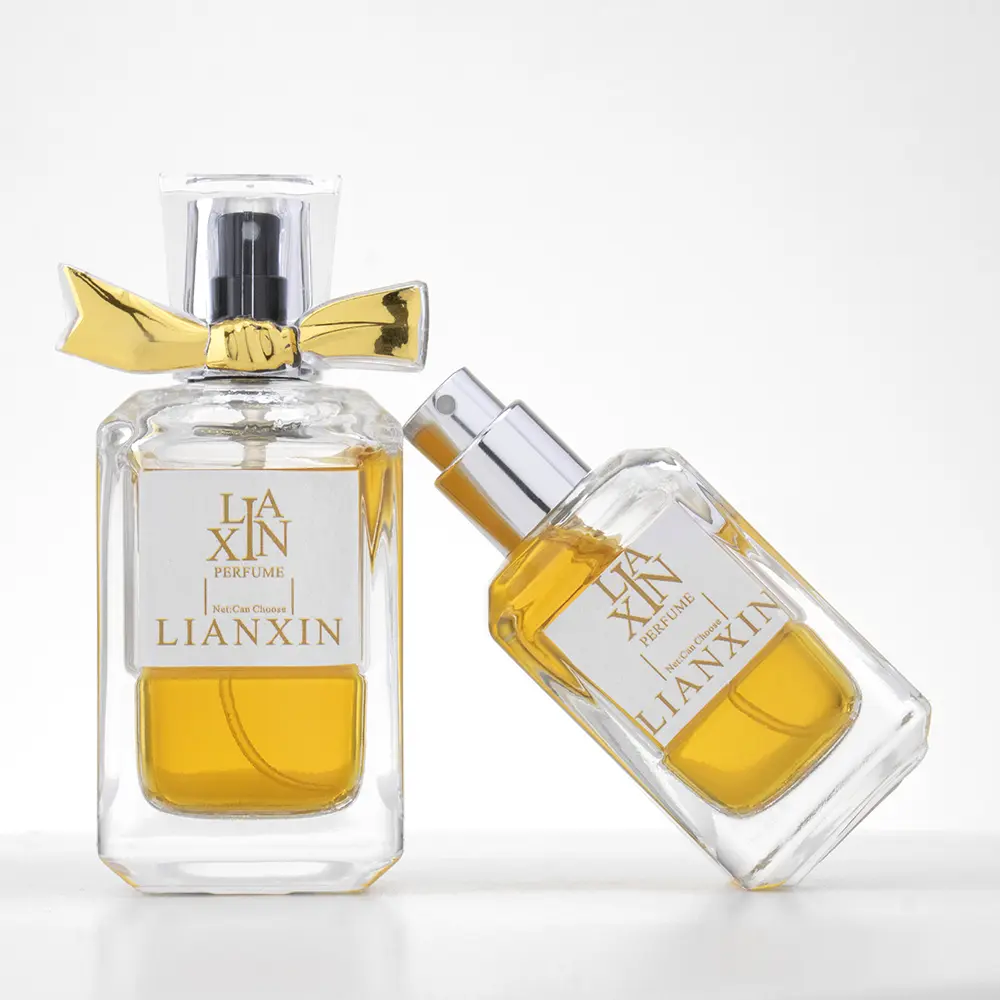 Elegant Unique Square Perfume Bottle