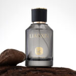 Black Perfume Bottle With Black Cap - 1