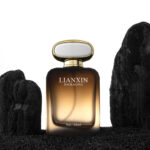 Amber Frosted Square Perfume Bottle - 1