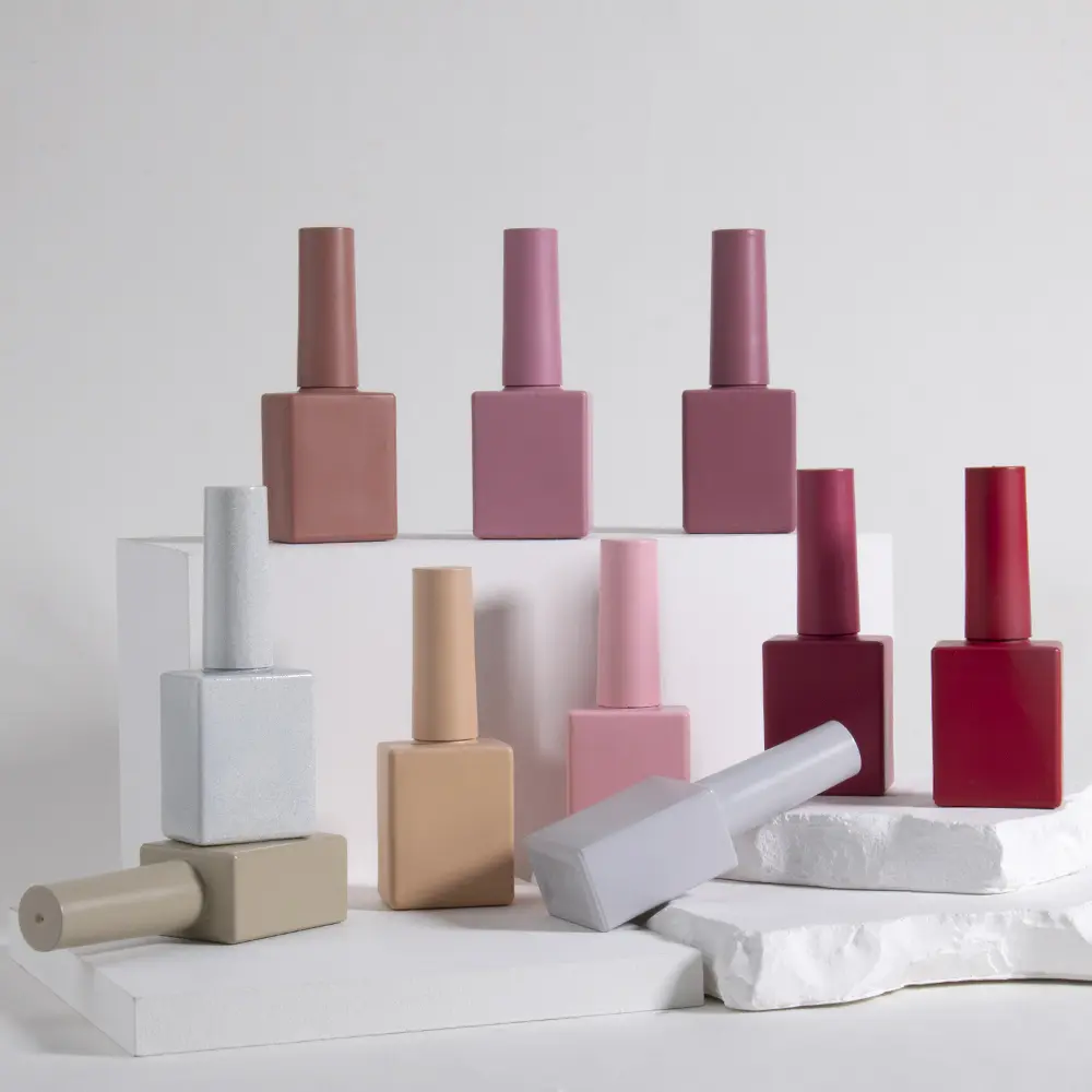 10ml 12ml Square Nail Polish Bottle