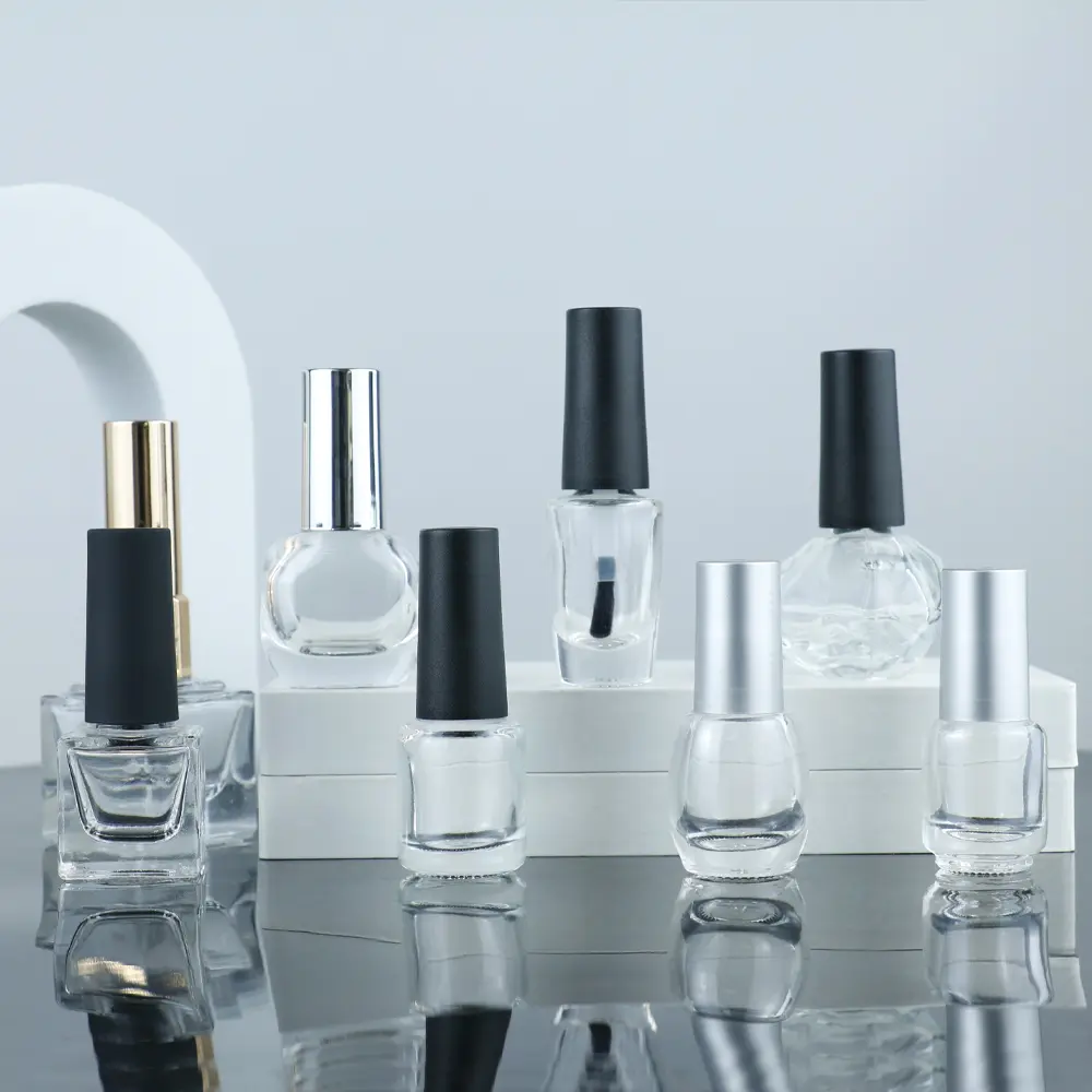 Wholesale Mini Clear Nail Polish Bottle