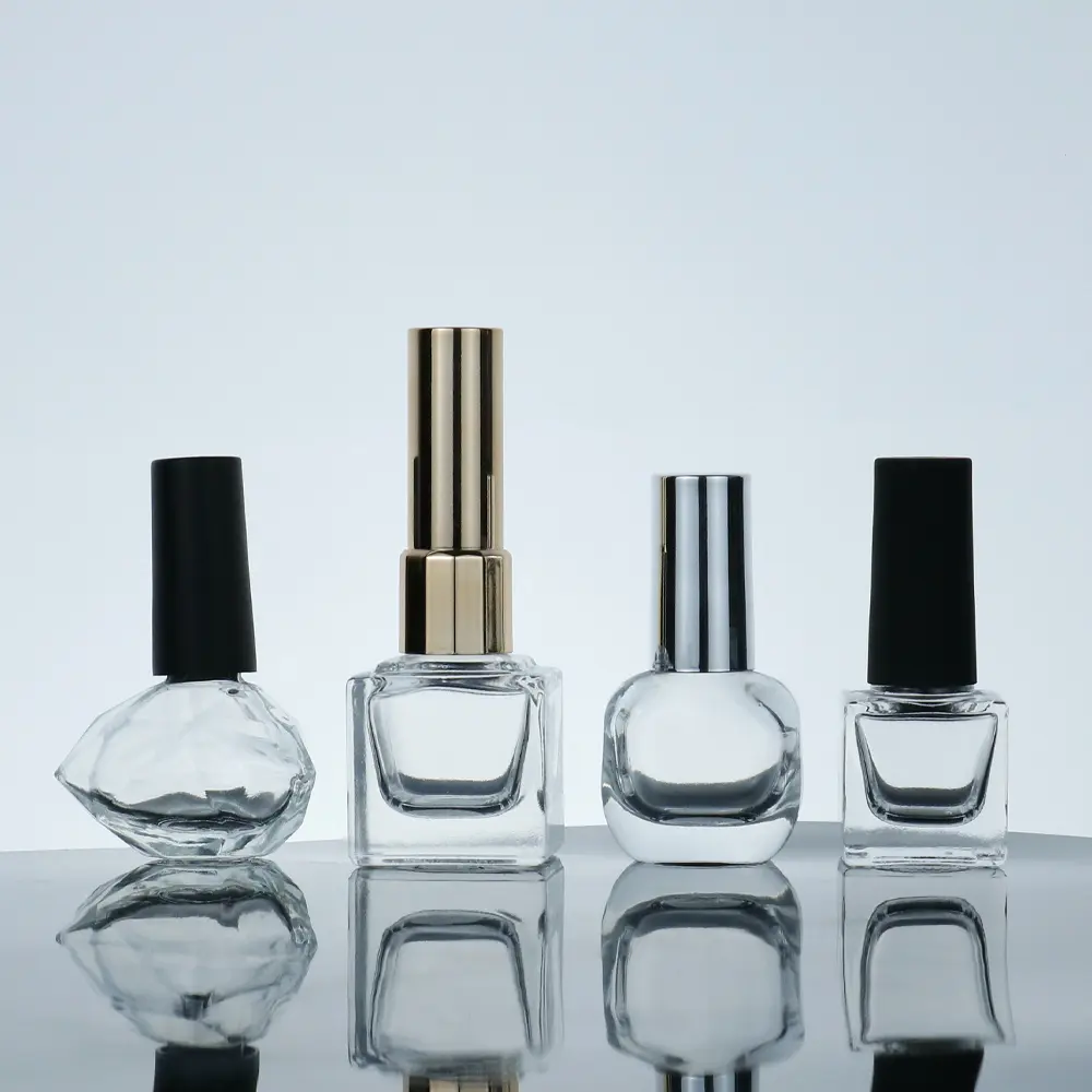 Wholesale Mini Clear Nail Polish Bottle