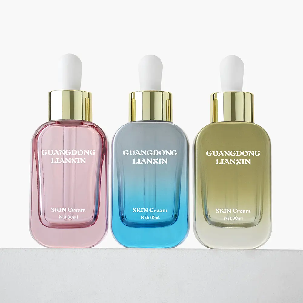 square serum bottle