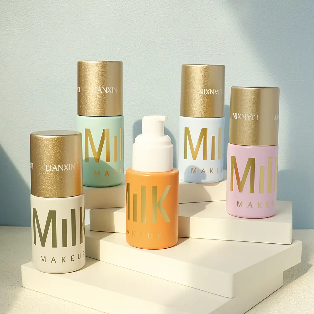 Glass Lotion Bottles With Pump Wholesale