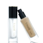 Empty Glass Foundation Bottle - 1