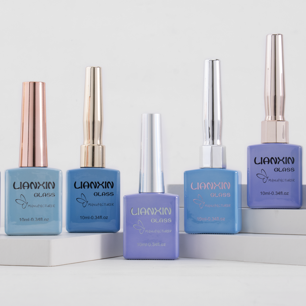 10ml Square Nail Polish Bottle