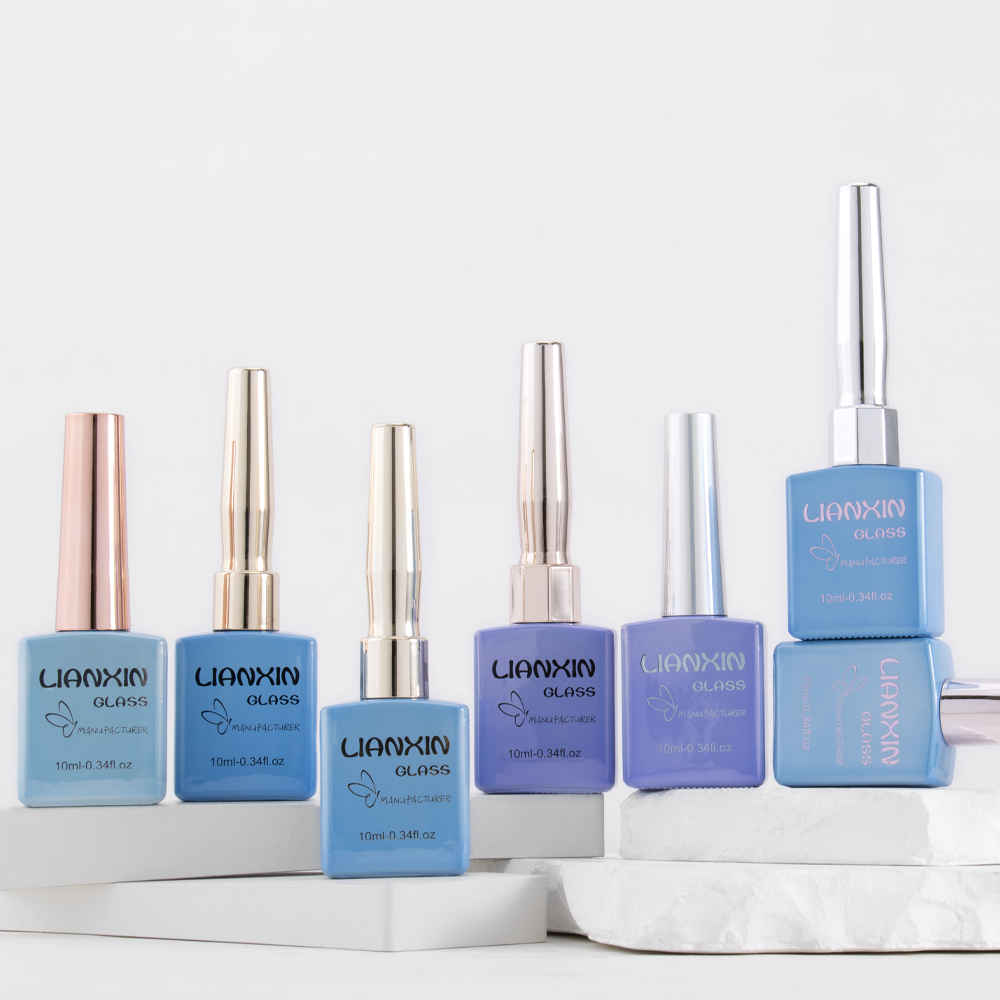 10ml Square Nail Polish Bottle