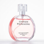 50ml Pink Round Perfume Bottle - 1