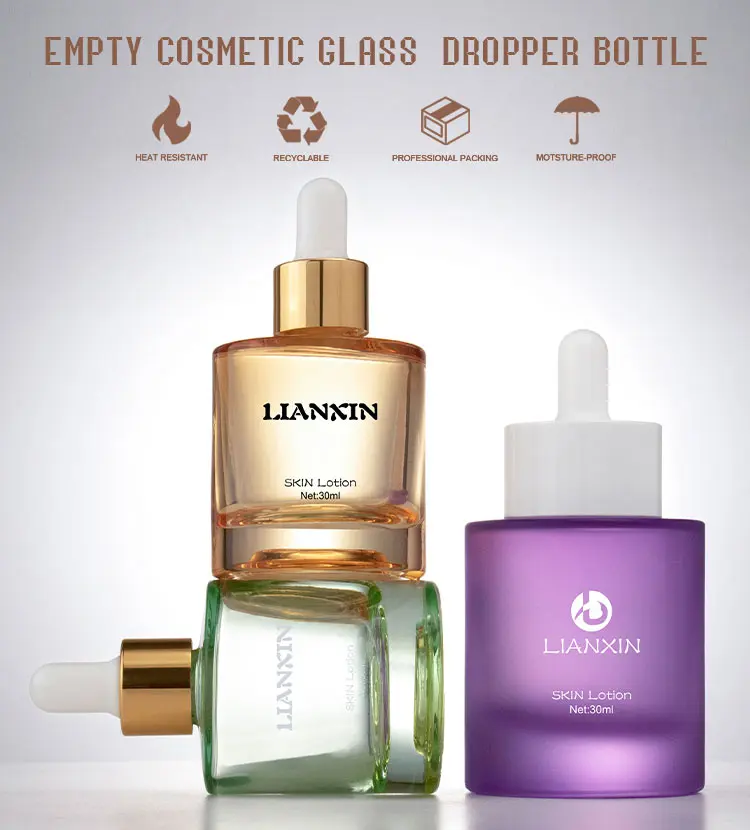 Dropper Bottles Glass Wholesale Details