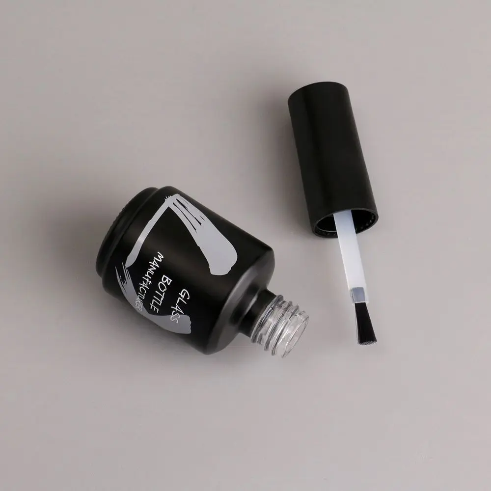 Gel Nail Polish Black Bottle