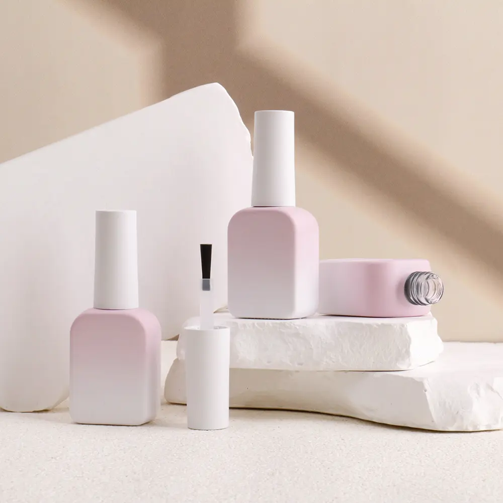 12ml Square Empty Nail Varnish Bottle