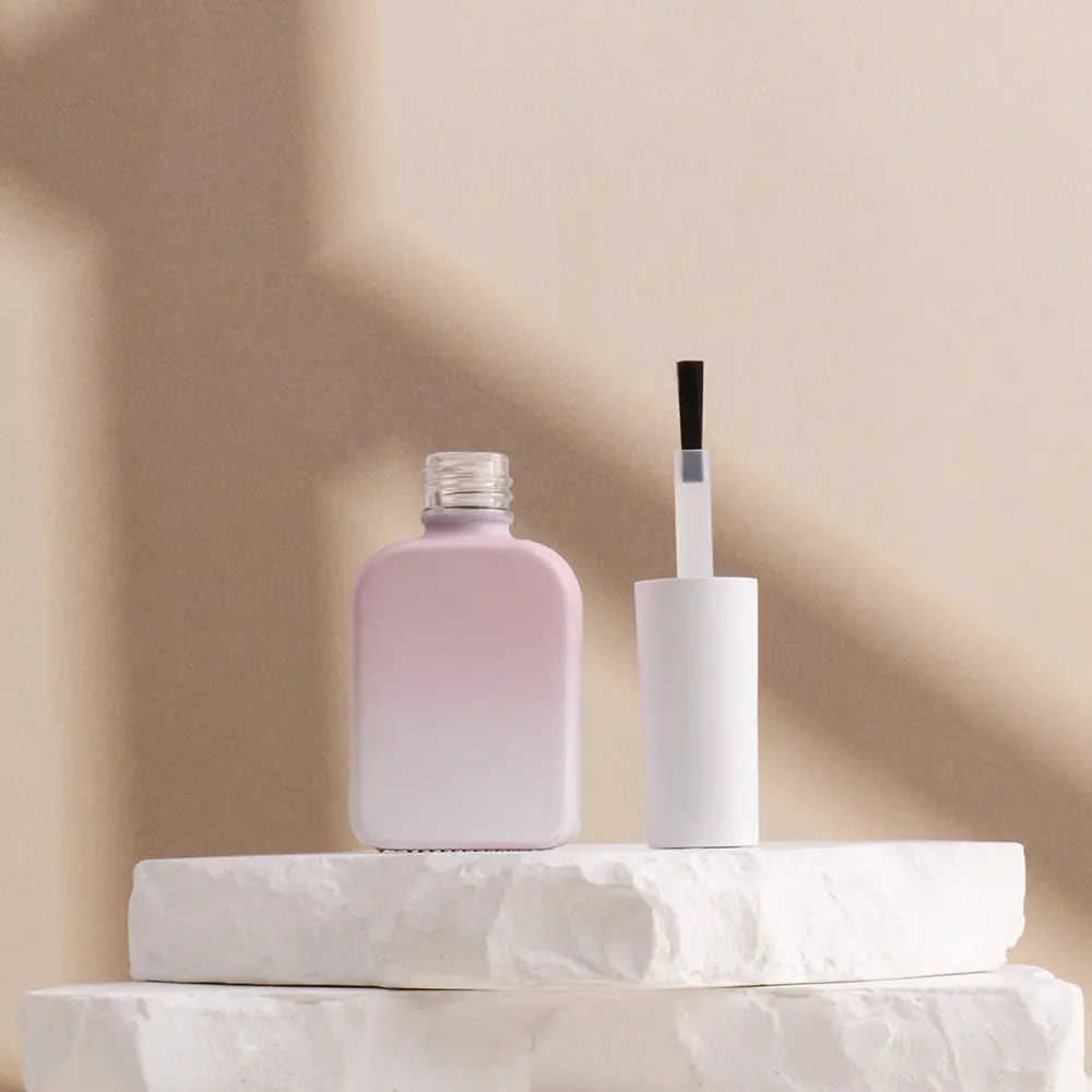 12ml Square Empty Nail Varnish Bottle