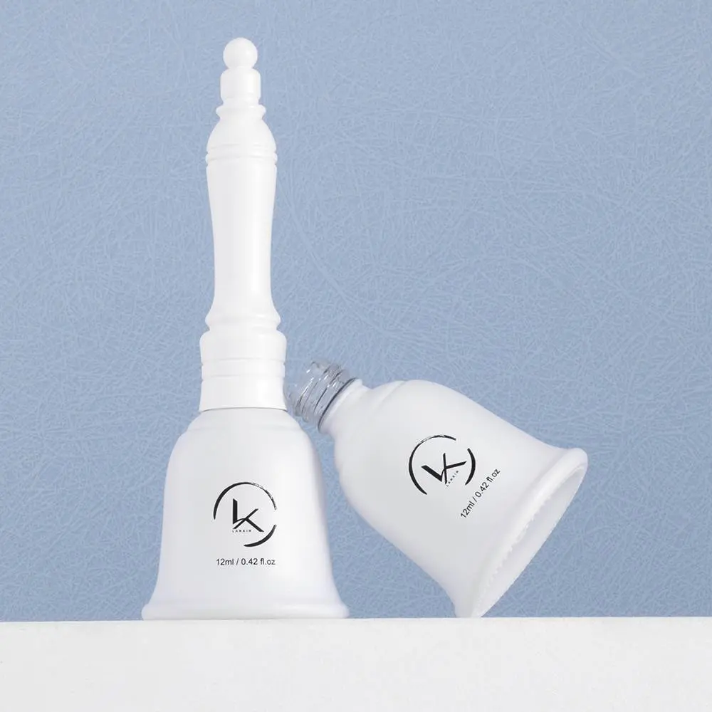 Gel Polish White Bottle