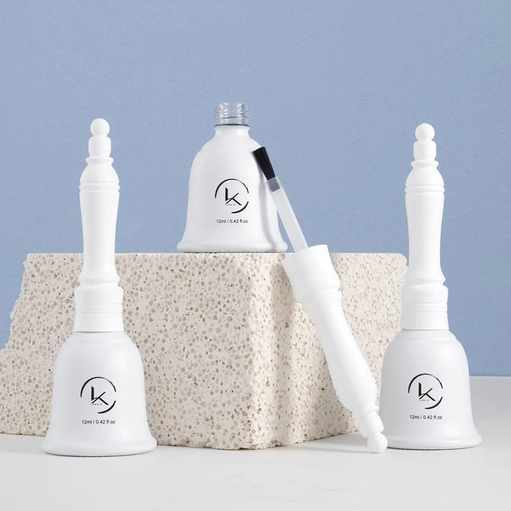 Gel Polish White Bottle