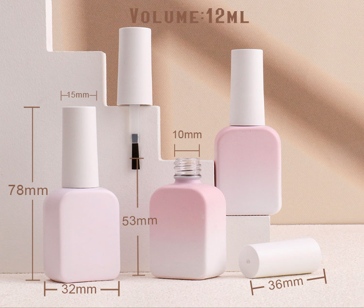 12ml Empty Nail Varnish Bottle