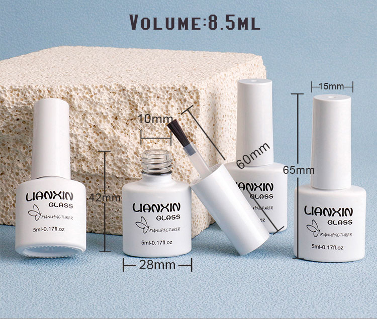 7ml Matte Nail Paint Bottle