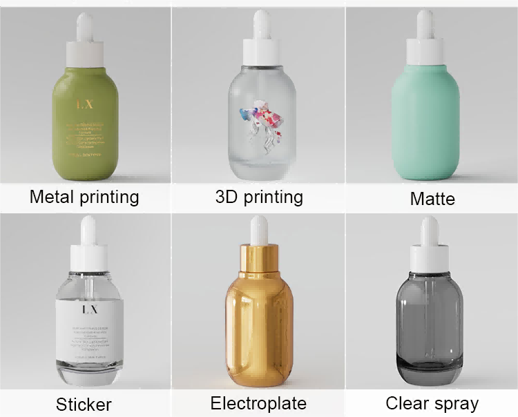 custom dropper bottle