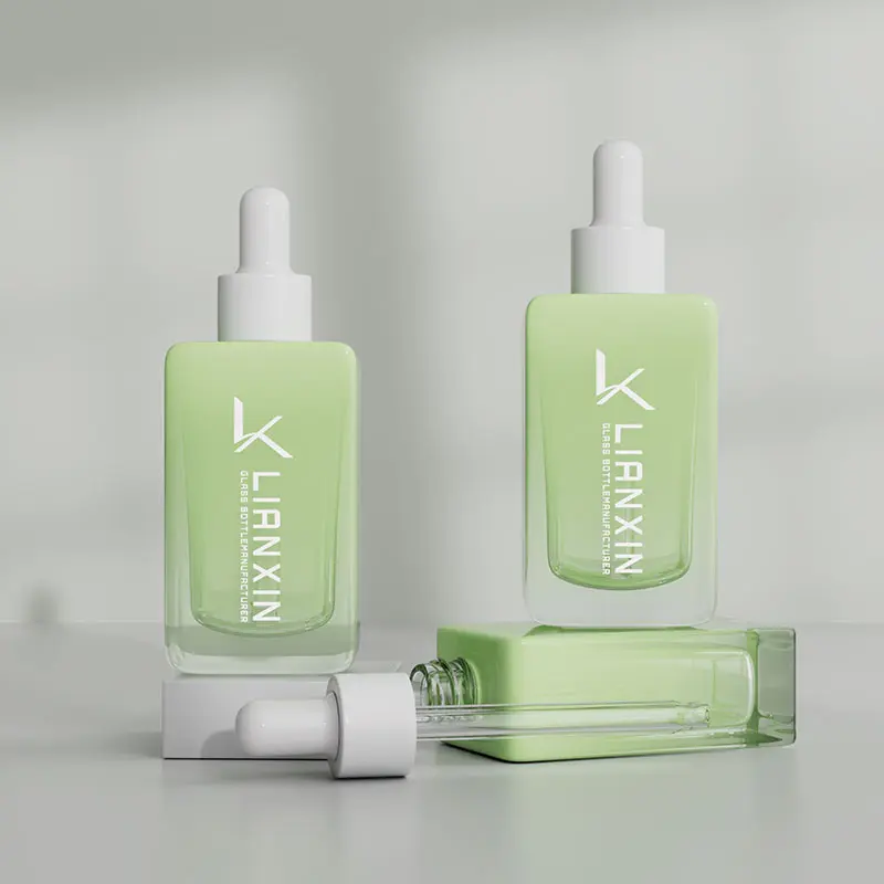 30ml Square Serum Empty Bottles