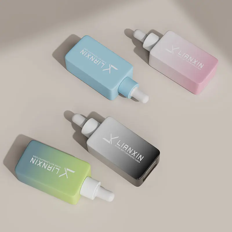30ml Square Serum Empty Bottles