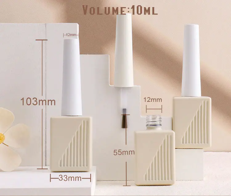 glass nail polish bottle