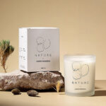 Frosted White Candle Jars - 1