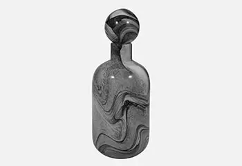 water transfer perfume bottle