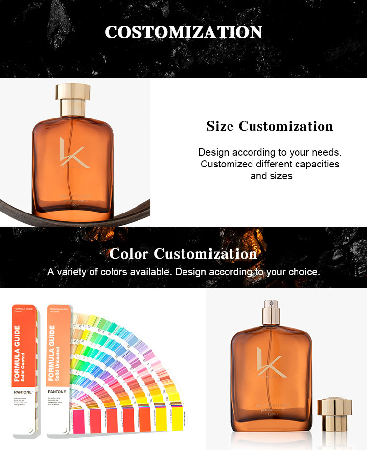 amber perfume bottle wholesale details
