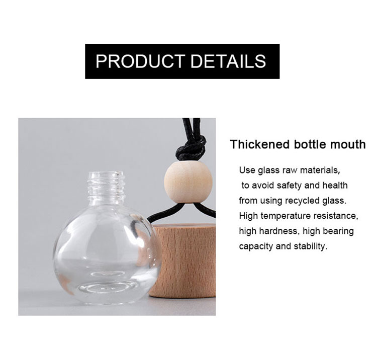 car diffuser bottle details