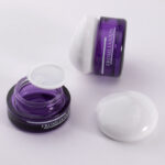 Luxury Purple Skincare Glass Jar - 1