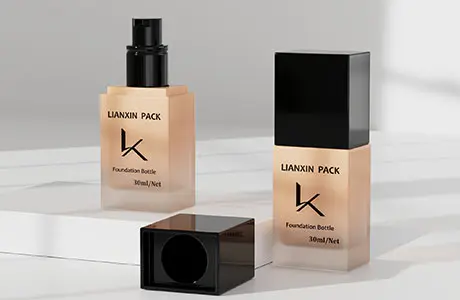 glass foundation bottle glass foundation bottle
