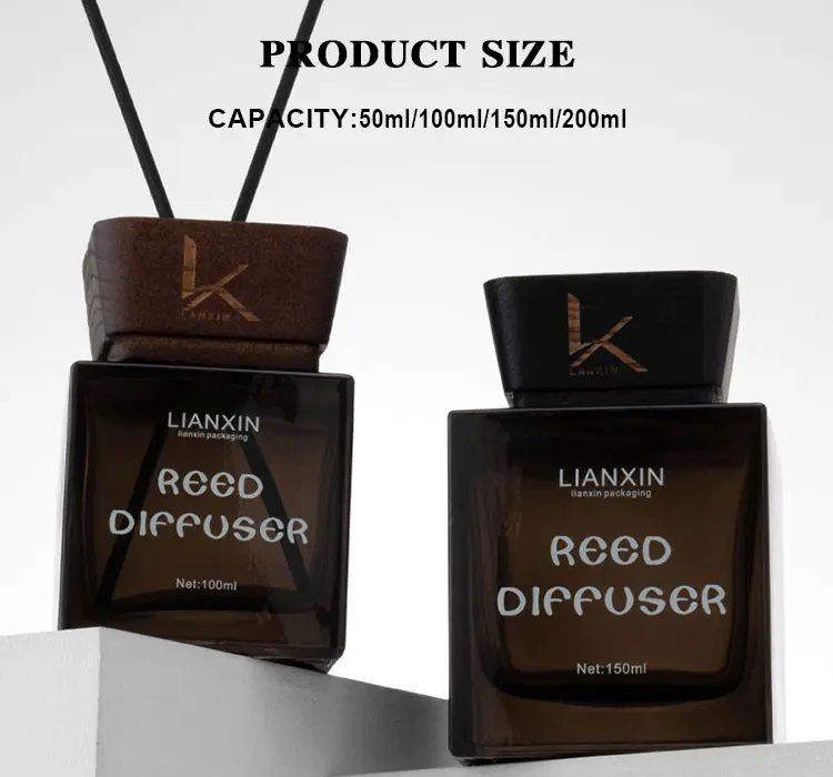 square reed diffuser bottle