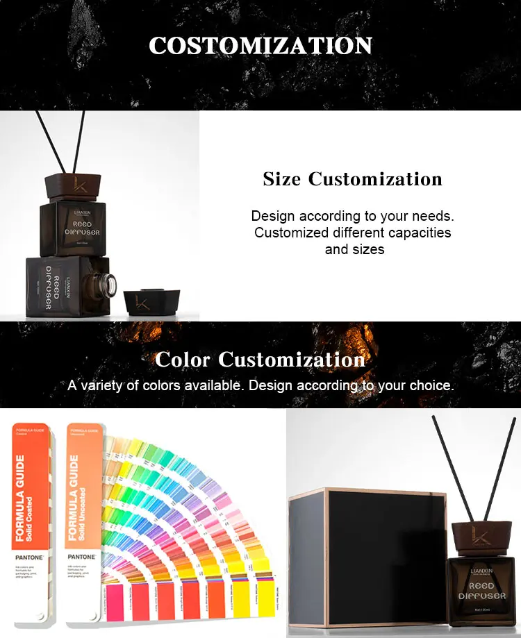 square reed diffuser bottle