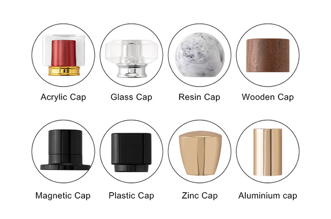 perfume cap material