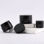 5g 10g 30g 50g 100g PP Plastic Black Cosmetic Jars - 1