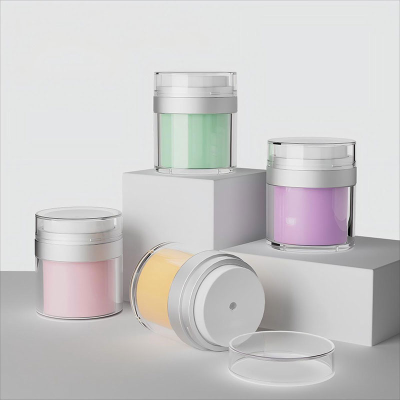 plastic cream jar