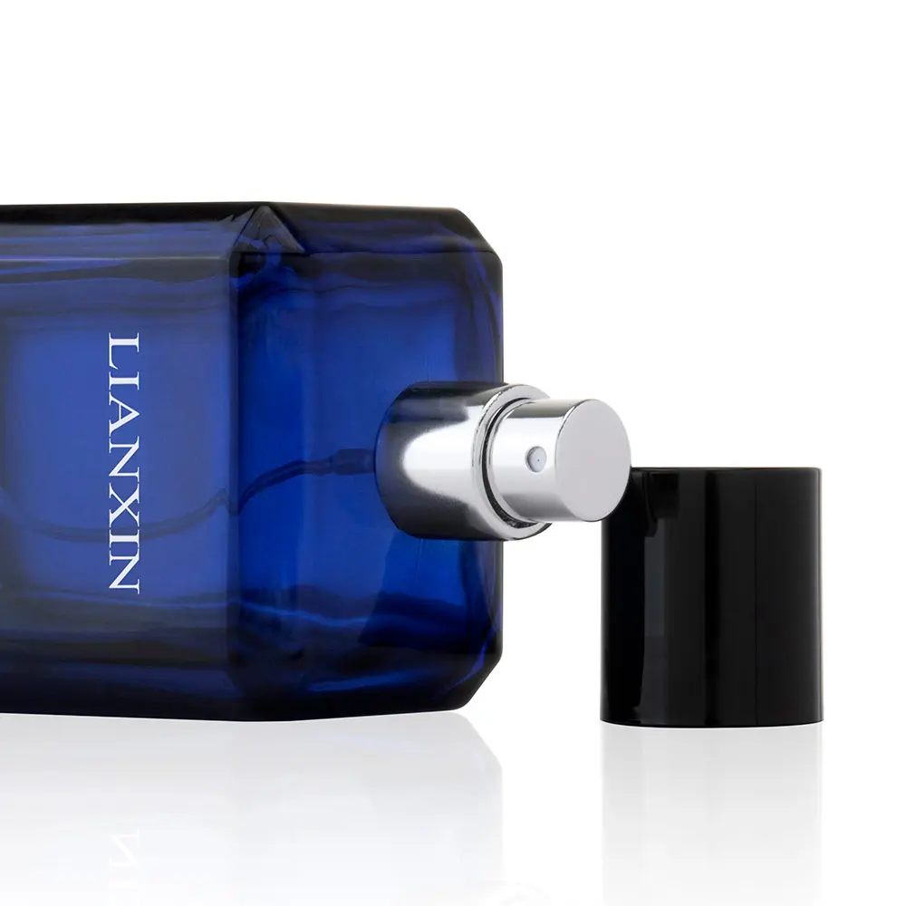 Men’s Cologne Blue Square Bottle