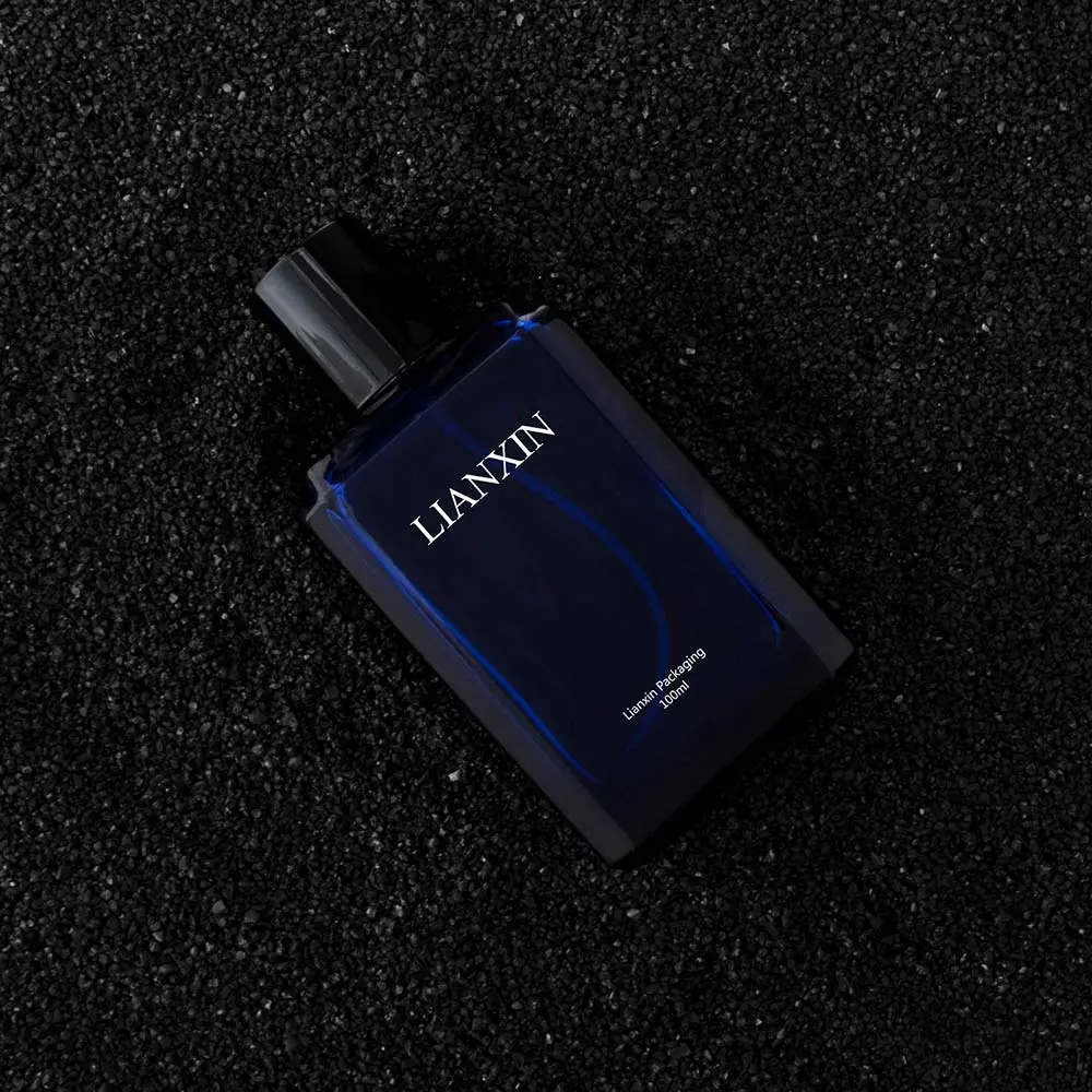 Men’s Cologne Blue Square Bottle