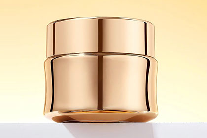 Metallization for cosmetic jars