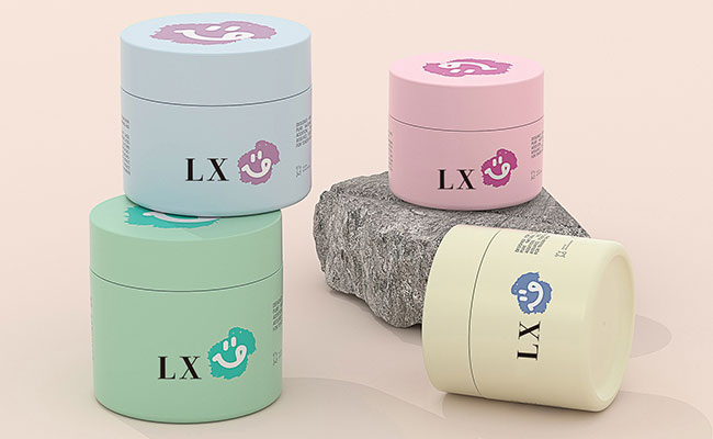 different design for cosmetic jars