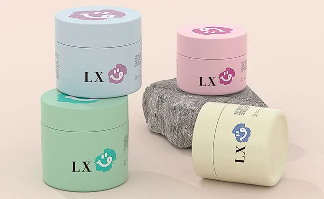 different design for cosmetic jars