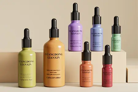 spraying color for dropper bottles