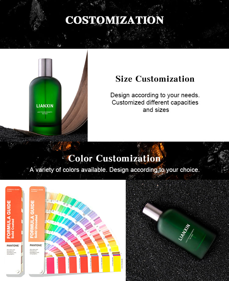 women's perfume green bottle