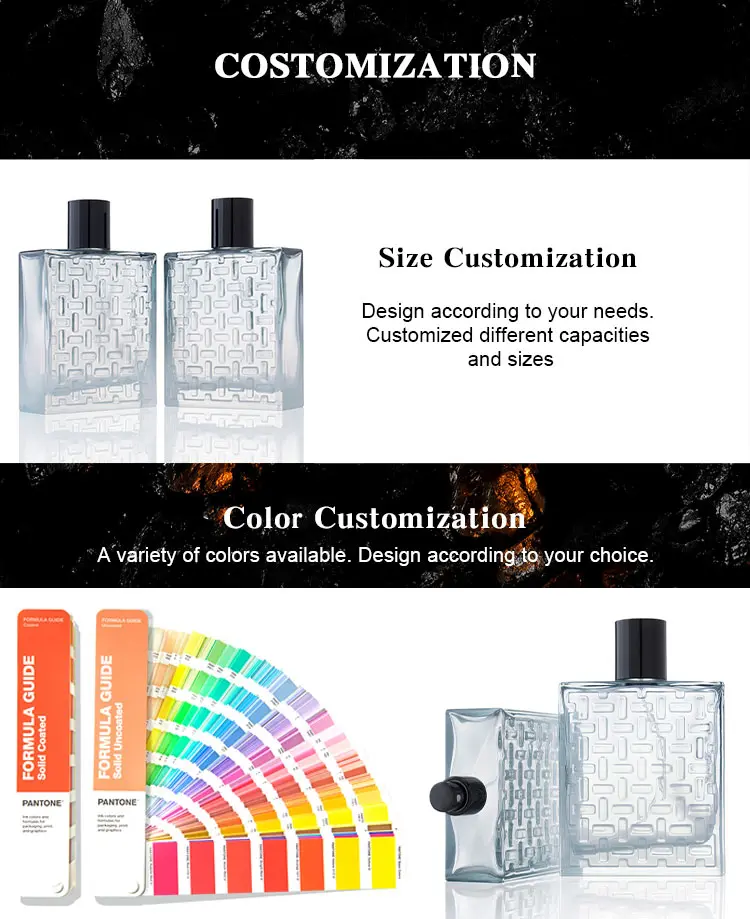 square glass perfume bottles