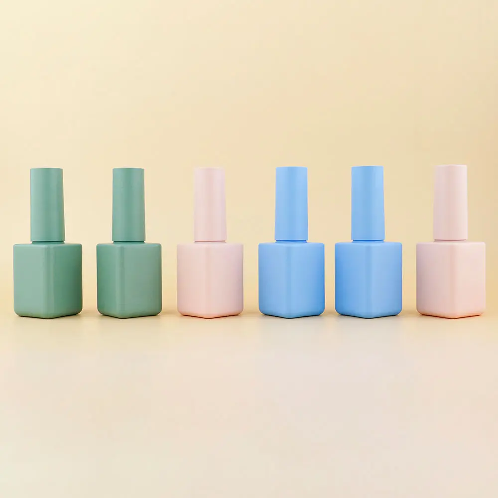 Empty Nail Polish Bottles With Brush