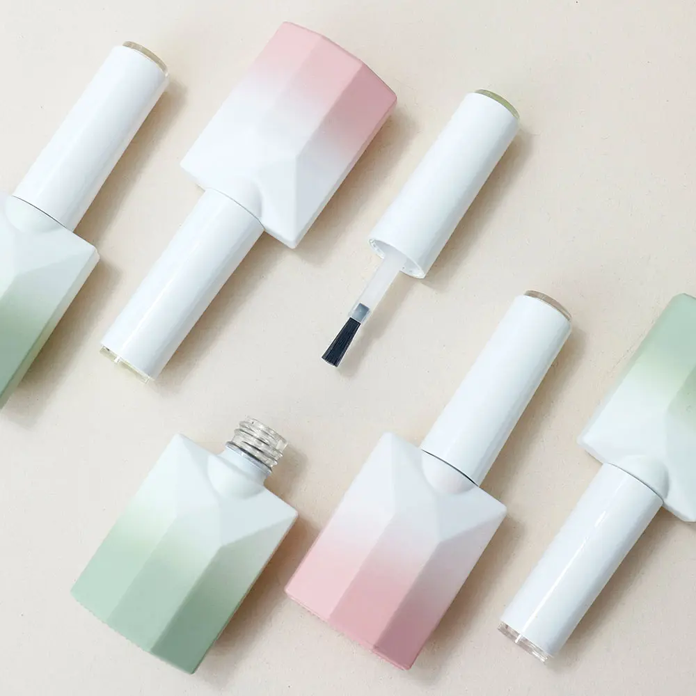 luxury 15ml empty nail polish bottles