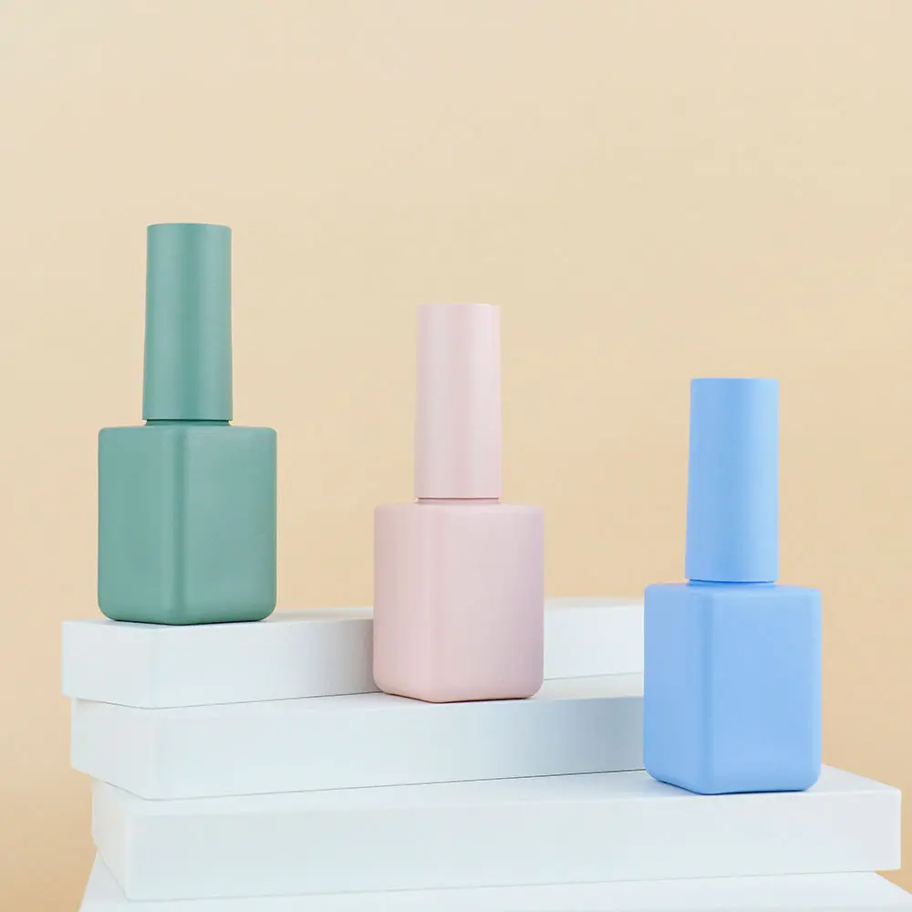 Empty Nail Polish Bottles With Brush