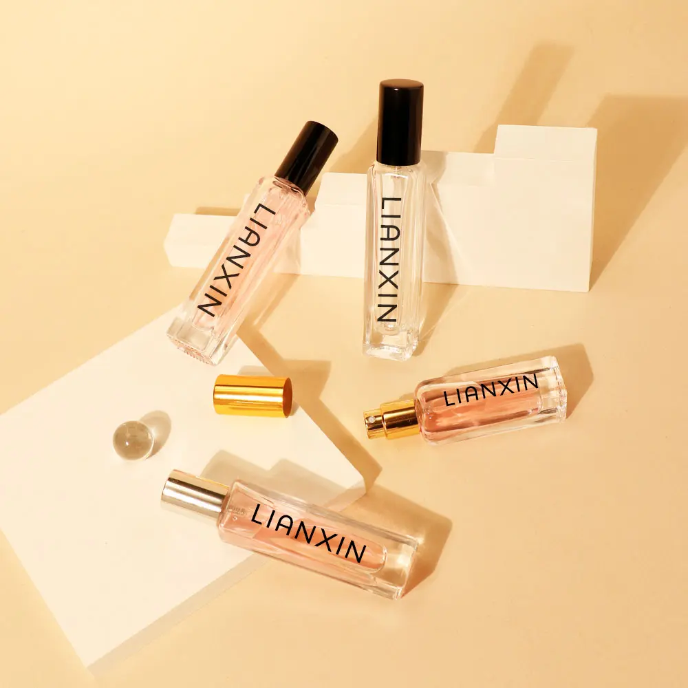 Rectangle Small Spray Perfume Bottles