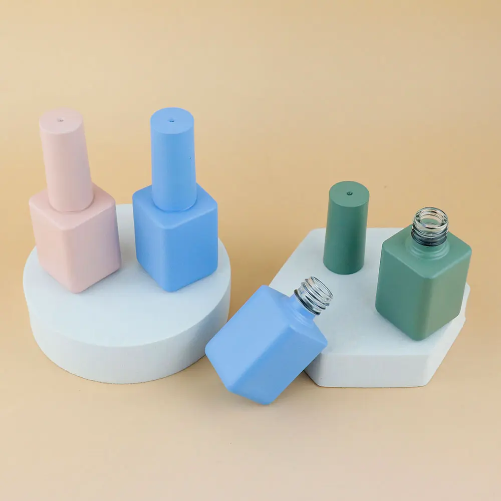 Empty Nail Polish Bottles With Brush