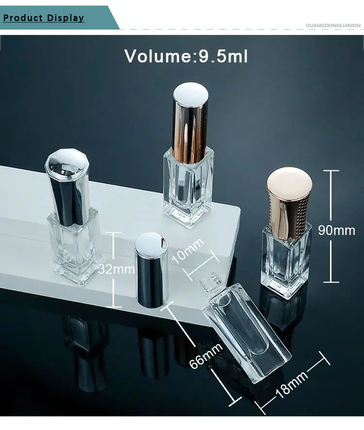 clear nail polish bottle