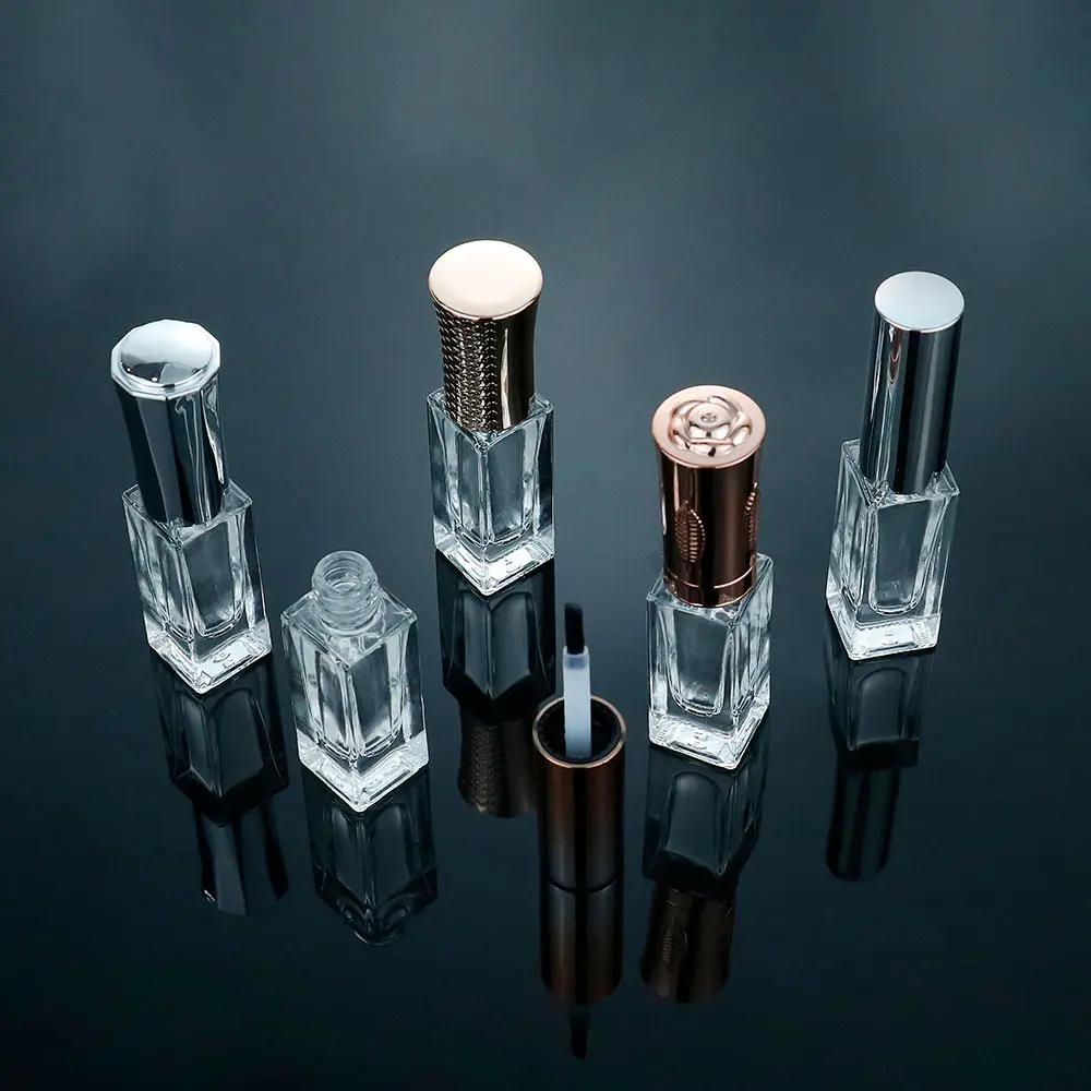 Clear Nail Polish Bottle